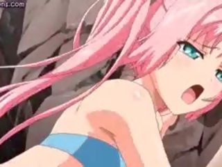 Uzbudinātas anime sluts iegūšana fucked grūti